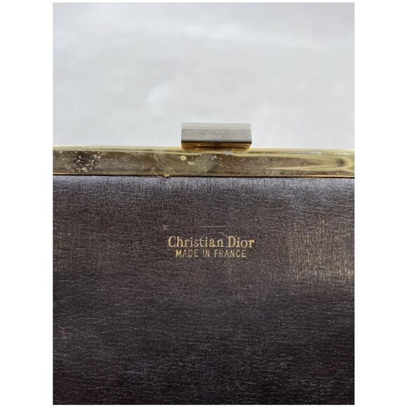 Vintage Dior Monogram Clutch - Picture 4 of 6